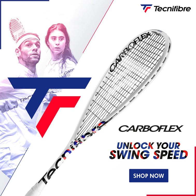 TECNIFIBRE Carboflex Squash Racquet Range