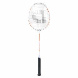 APACS Dual Power & Speed Badminton Racquet (Unstrung, White)