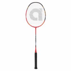 APACS Finapi 232 Xtra Power Badminton Racquet (Unstrung, Black/Red)
