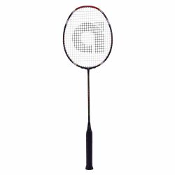 APACS Finapi 77 II Badminton Racquet (Unstrung, Black/Red)