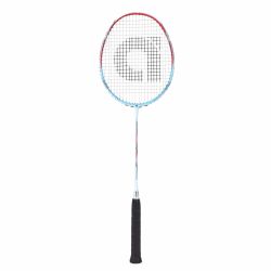 APACS Nano Fusion Speed 9000 Ultra Badminton Racquet (Unstrung, White/Turq/Red)
