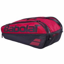 BABOLAT Court L 2nd Gen Tennis Kit Bag (Burgundy/Black)