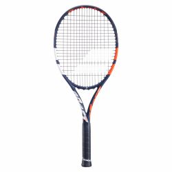 BABOLAT Boost Drive Tennis Racquet (Blue/White, Strung)