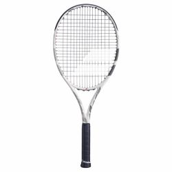 BABOLAT Boost Drive Wimbledon 2026 Tennis Racquet (White/Ivory, Strung)