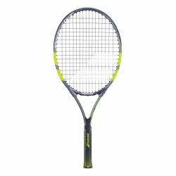 BABOLAT Carlitos Junior 25 Tennis Racquet (Yellow/Blue, Strung)
