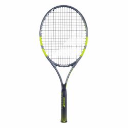 BABOLAT Carlitos Junior 26 Tennis Racquet (Yellow/Blue, Strung)