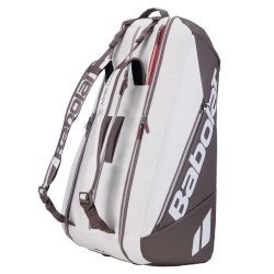 BABOLAT RH9 Pure Wimbledon 2026 Tennis Kit Bag (White/Dark Beige)