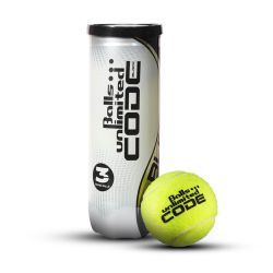 BALLS UNLIMITED Code Black Tennis Ball Can (3 Balls)