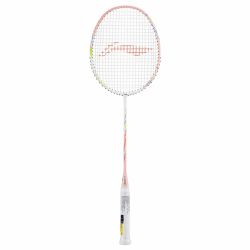 LI-NING Bladex Spiral Badminton Racquet (Light Smoke/Pink, Unstrung)