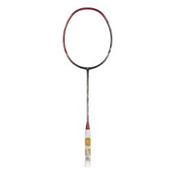 APACS Cross Court Power Badminton Racquet (Unstrung, Maroon/Black)