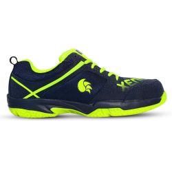 DSC Xeno Badminton Shoes (Navy/Fluro Yellow)