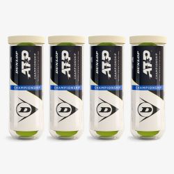 DUNLOP ATP Championship Tennis Balls Dozen (12 Balls)