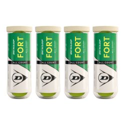 DUNLOP Fort All Court Tennis Ball (12 Balls)