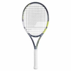 BABOLAT Evo Aero Lite Gen 2 Tennis Racquet (Grey/Fl/Yellow, Unstrung)