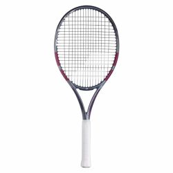 BABOLAT Evo Aero Lite Gen 2 Tennis Racquet (Grey/Rasberry/Pink, Unstrung)