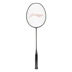 LI-NING G Force Superlite Max 10 Badminton Racquet (Grey/Gold/Teal, Unstrung)