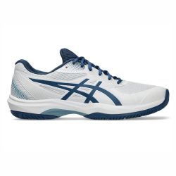 ASICS Game FF Pickleball Shoes (White/Twilight Blue)