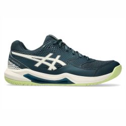 ASICS Gel Dedicate 8 Pickleball Shoes (Tranquil Teal/Cream)