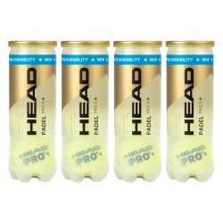 HEAD Padel Pro S+ Ball Dozen (12 Balls)