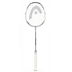 HEAD Nano Ti. Elite Badminton Racquet (Silver/White)