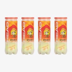 HEAD Stage 2 Tennis Ball Dozen (Orange, 12 Balls)