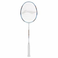 LI-NING Ignite 8 Badminton Racquet (Pearl White/Blue, Unstrung)