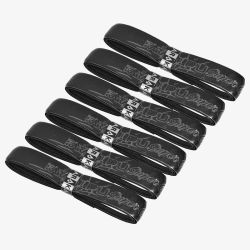 Karakal PU (Fresh Wrapped) Super Grip (Black 6 Pcs)