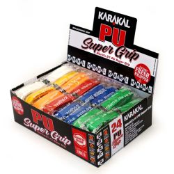 Karakal PU Super (Fresh Wrapped) Air Grip (Assorted 24 Pcs)