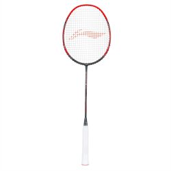 LI-NING 3D Calibar X Boost Badminton Racquet (D.Grey/Red, Unstrung)