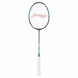 LI-NING AX-FORCE 100 Badminton Racquet (Storm Green, Unstrung)