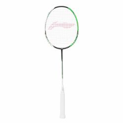 LI-NING Halbertec 3000 Badminton Racquet (Pearl White/Jade Green, Unstrung)