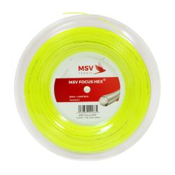 MSV Focus-HEX Tennis Reel (1.23 mm, 200m) Neon Yellow