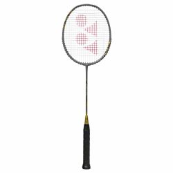 YONEX Nanoflare 8000i Badminton Racquet (Strung, Grey/Gold)