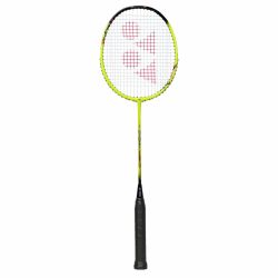 YONEX Nanoflare 9000i Badminton Racquet (Strung, Safety Yellow)