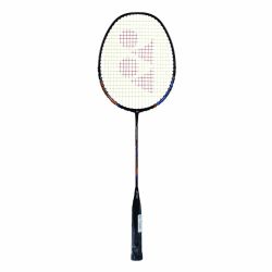 Yonex Nanoray Light 18i Badminton Racquet (Strung, Black)