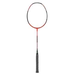 APACS Raider 2000 Badminton Racquet (Unstrung, Red/Black)