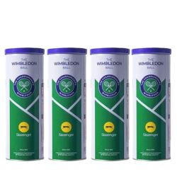 SLAZENGER Wimbledon Tennis Ball Dozen (12 Balls)