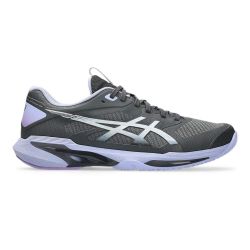 ASICS Solution Speed FF4 Night Energy Tennis Shoes (Graphite Grey/Pure Silver)