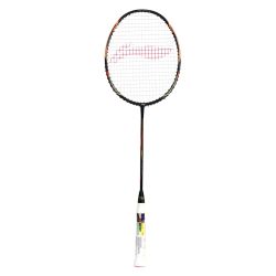 LI-NING Tectonic 3R Badminton Racquet (Black/Gold/Red, Unstrung)
