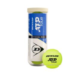 DUNLOP ATP Tour Tennis Balls Can (3 Balls)