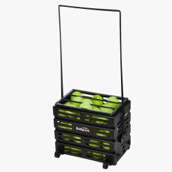 TOURNA BallPort Deluxe With Wheels (Black)