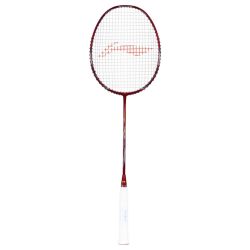 LI-NING Turbo Charging Z Combat Badminton Racquet (G6, Unstrung, Red/Black)
