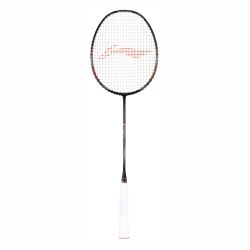 LI-NING Turbo Charging Z Combat Badminton Racquet (Unstrung, Black/Cooper)