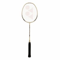YONEX Voltric Lite 40i Badminton Racquet (Beige/Black, Strung)