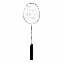 YONEX Voltric Lite 40i Badminton Racquet (White/Silver, Strung)