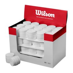 WILSON Pro OverGrip (White, 60 Pcs)