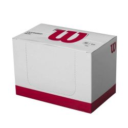 WILSON Pro Perforated OverGrip (White, 60 Pcs)