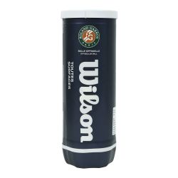 WILSON Roland Garros All Court Tennis Ball Can (3 Balls)