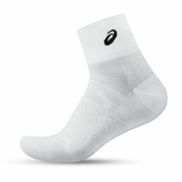 ASICS Easy Quarter 3P Ankle Socks (White)