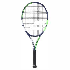 BABOLAT Boost Drive Tennis Racquet Blue Green White Strung